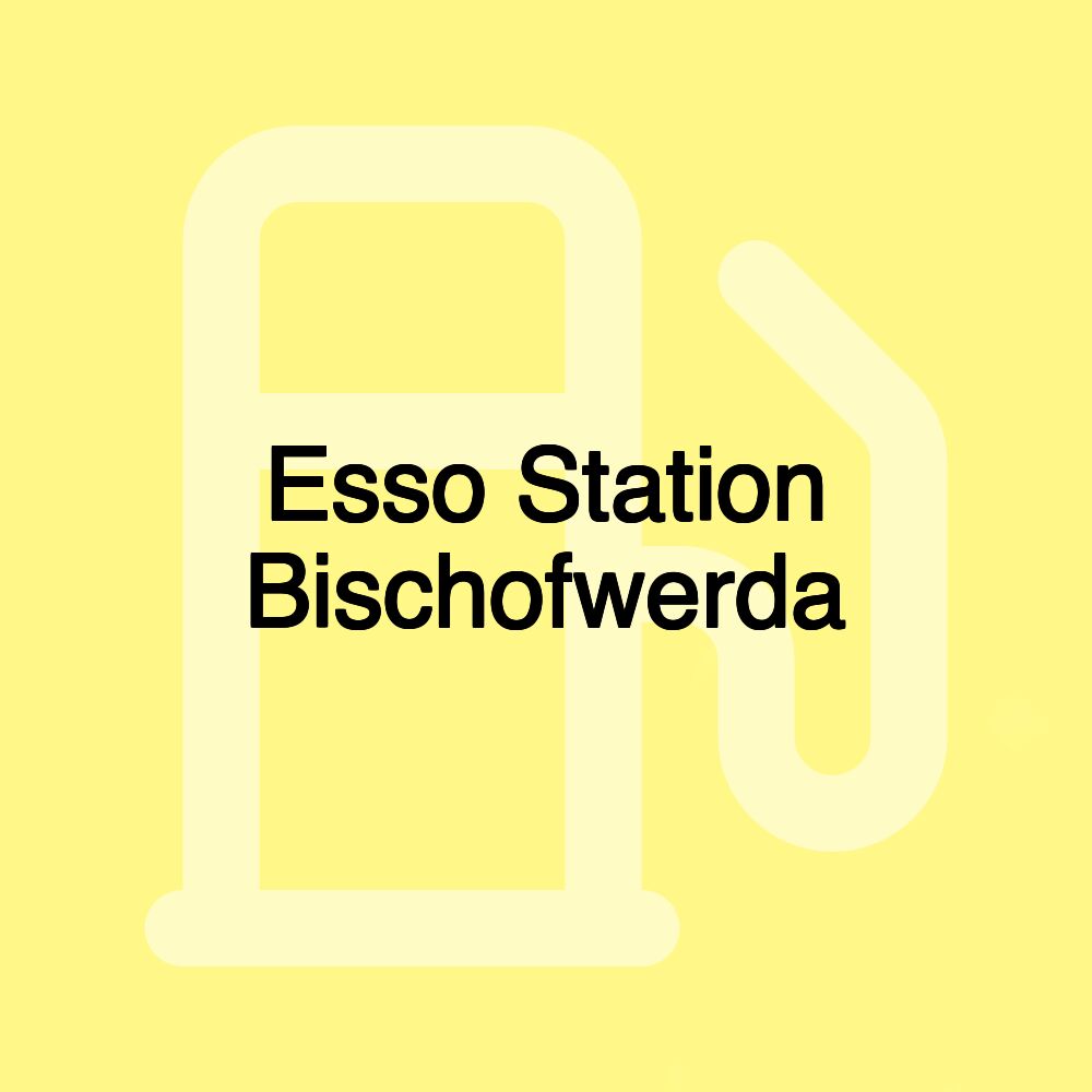 Esso Station Bischofwerda