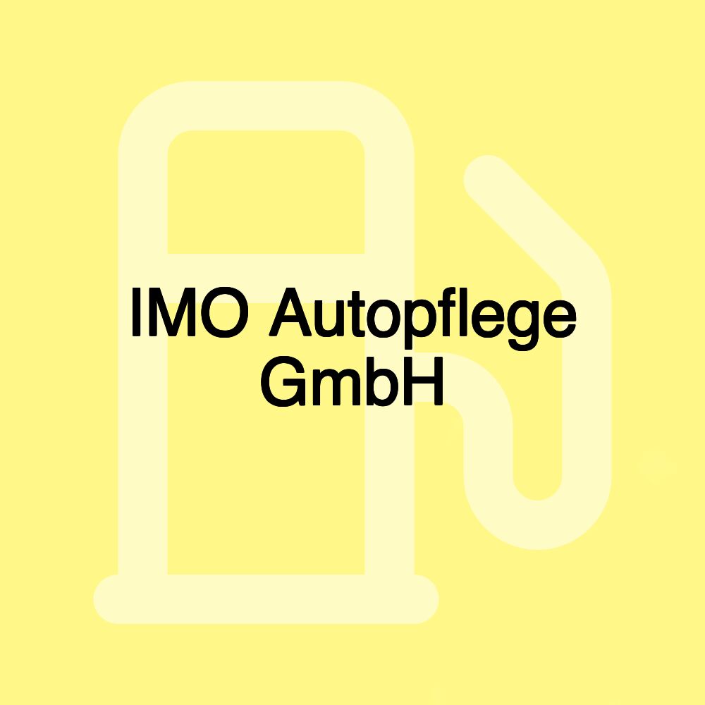 IMO Autopflege GmbH IMO Autopflege GmbH