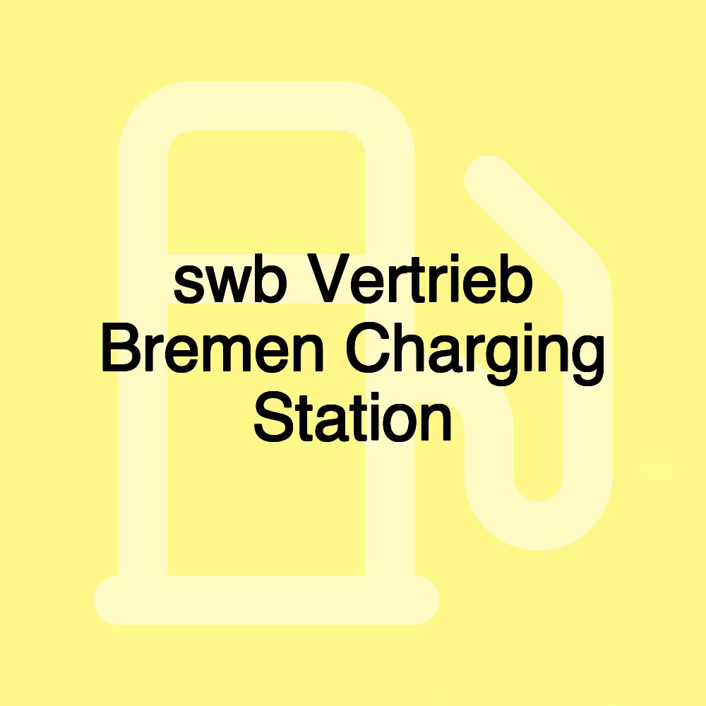 swb Vertrieb Bremen Charging Station swb Vertrieb Bremen Charging Station