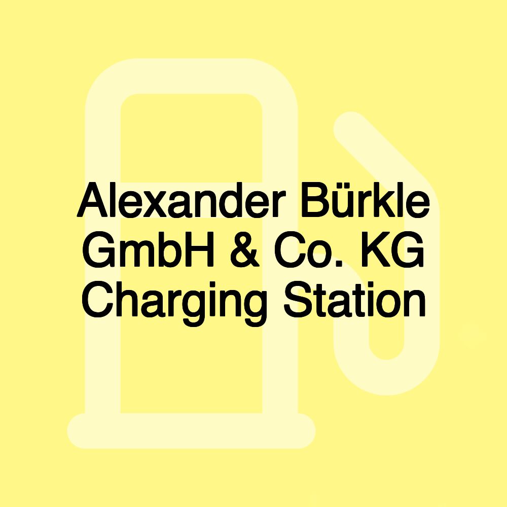 Alexander Bürkle GmbH & Co. KG Charging Station