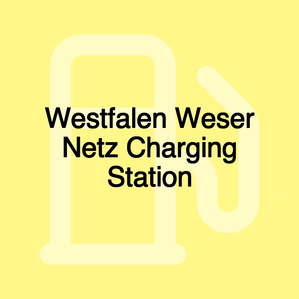 Westfalen Weser Netz Charging Station Westfalen Weser Netz Charging Station