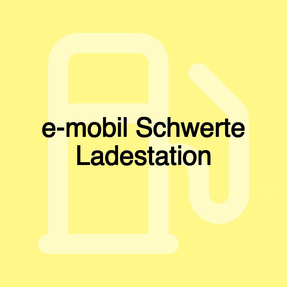 e-mobil Schwerte Ladestation e-mobil Schwerte Ladestation