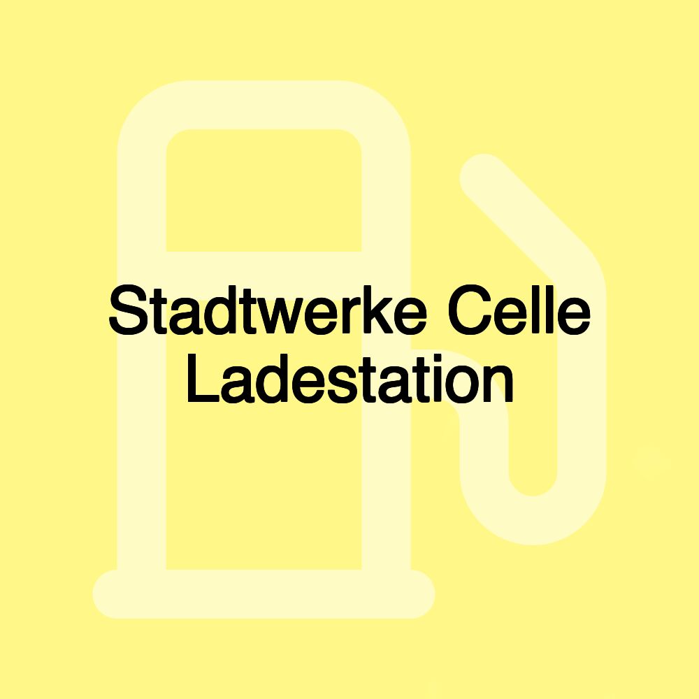 Stadtwerke Celle Ladestation Stadtwerke Celle Ladestation