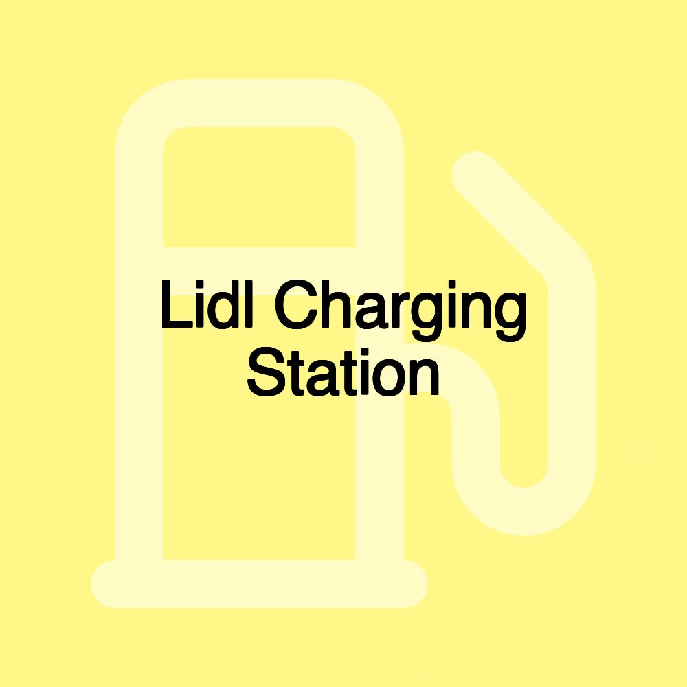 Lidl Charging Station Lidl Charging Station